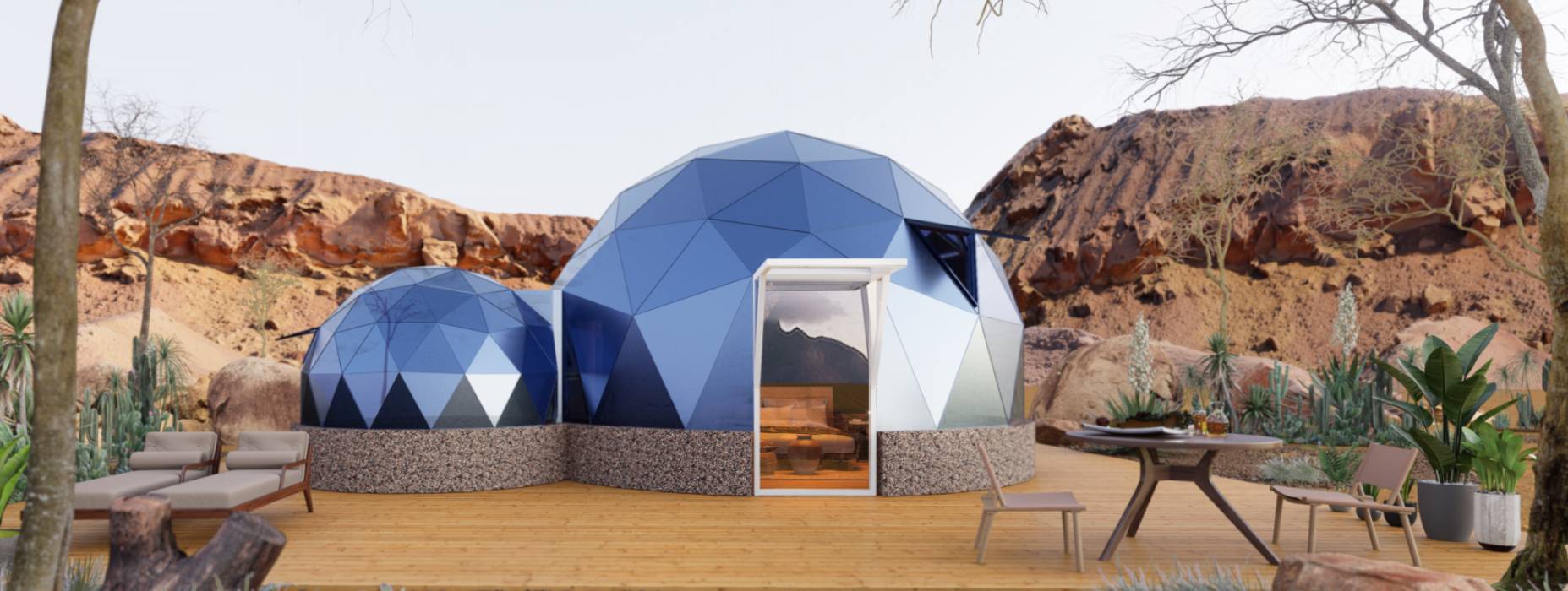 凉山球形智能光伏玻璃星空房